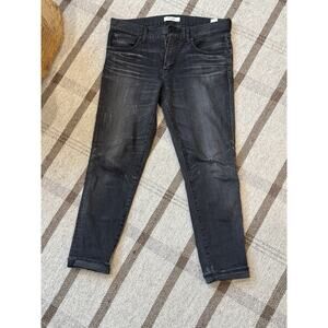 Moussy Vintage Velma Black Distressed Skinny Jeans Women’s 29 Rockabilly Grunge